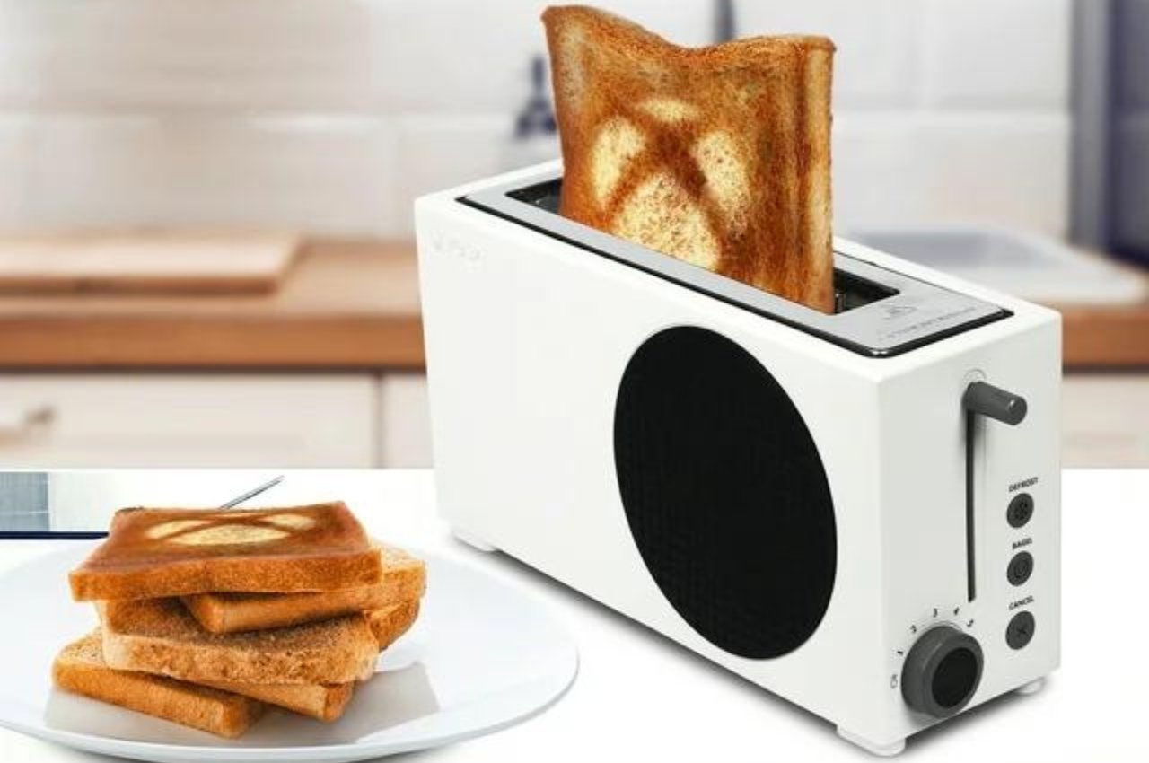 #Xbox Series S toaster is now a real thing that can toast your bread