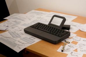 3D-printed E Ink typewriter offers distraction-free writing with modern perks