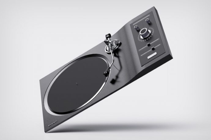 Razor-thin turntable brings an uber-futuristic touch to your retro vinyl collection