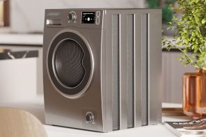 Bose Sound Spin portable speaker is disguised as a miniature front-loading washing machine