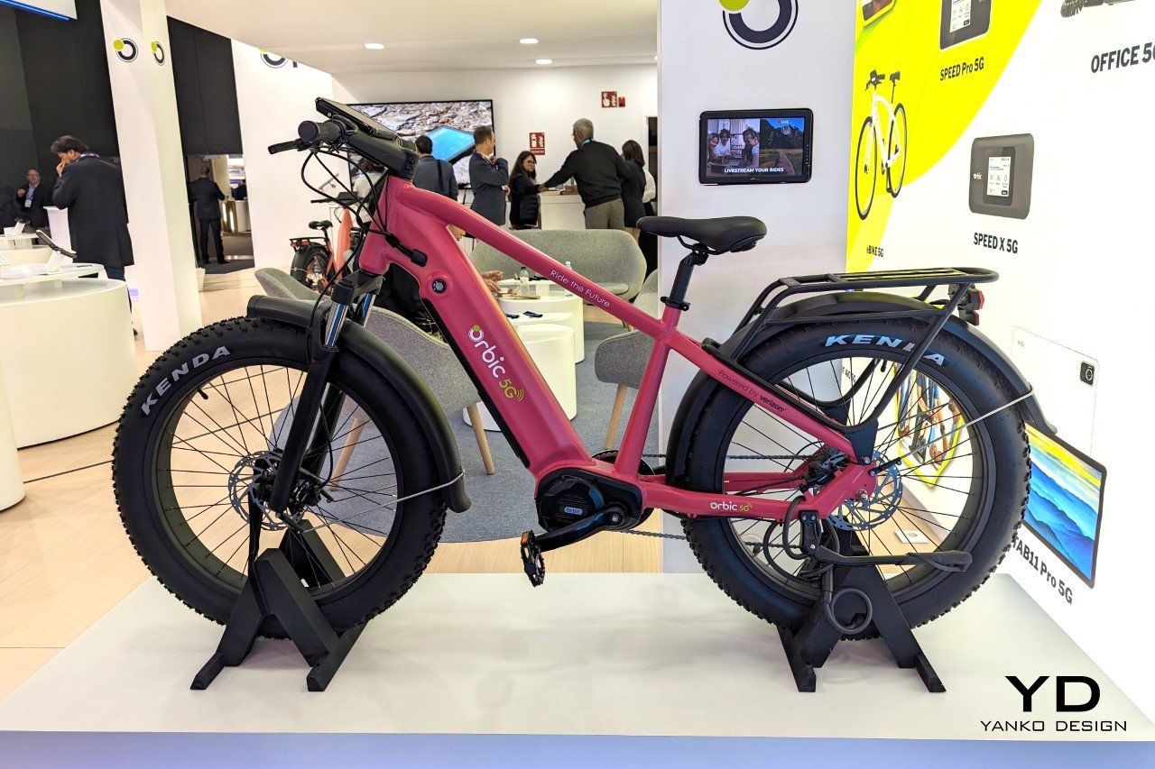 #This 5G eBike has a built-in action camera and infotainment system: Orbic 5G eBike Hands-On at MWC 2024