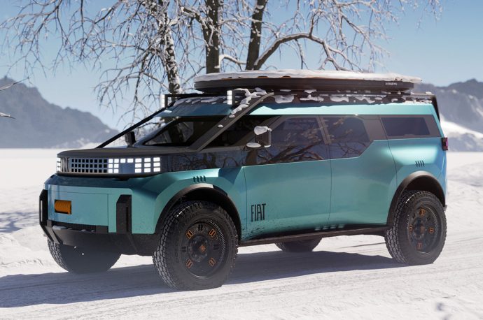 FIAT unveils bold Panda concepts dressed as a pick-up, SUV, camper, fastback and city car
