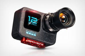Modified $849 GoPro HERO12 lets you mount Professional DSLR Lenses on your Action Camera
