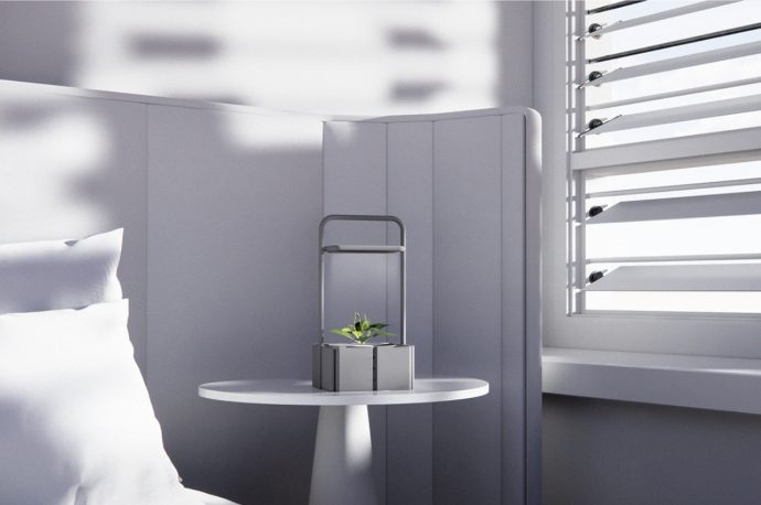 Hydroponic system lets you sustainably grow plants in your space