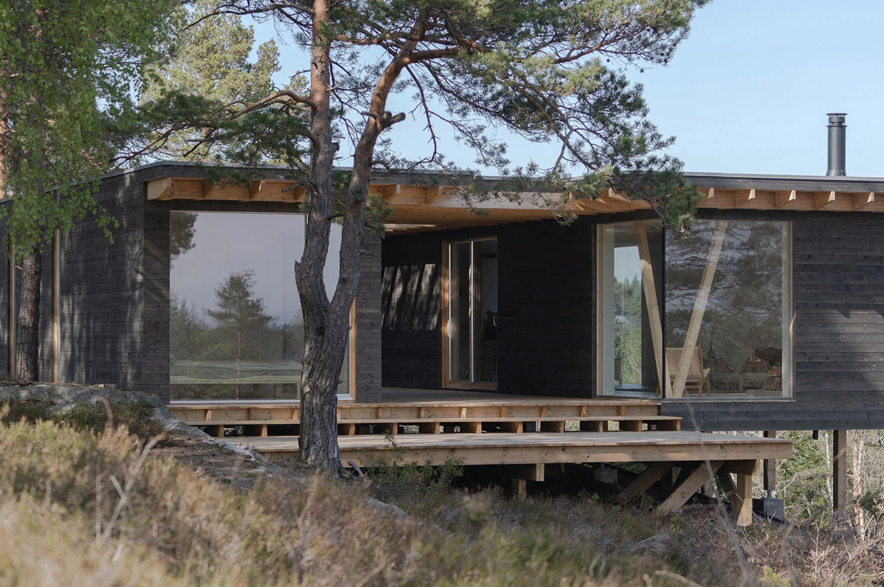 #Norwegian-Style Summer House Encourages “Inside-Outside” Living, Offering An Escape From Urban Woes