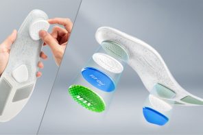 Innovative modular shoe insole lets you switch between comfort, pain relief, and athletic performance