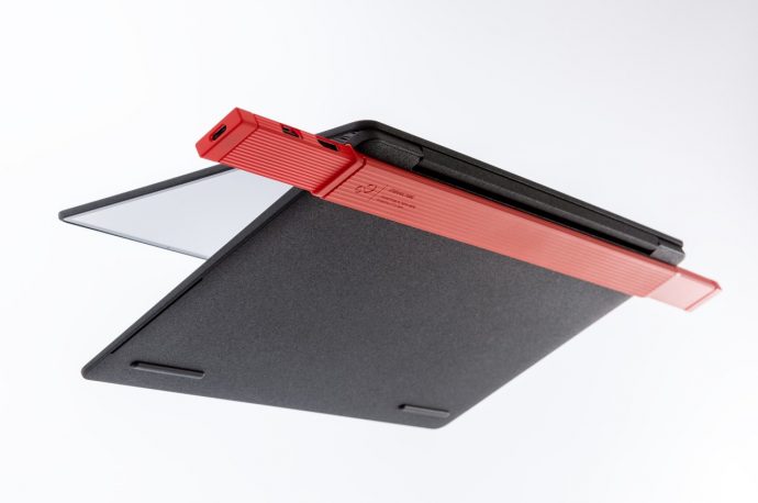Laptop design concept has a creative way of hiding those ugly ports