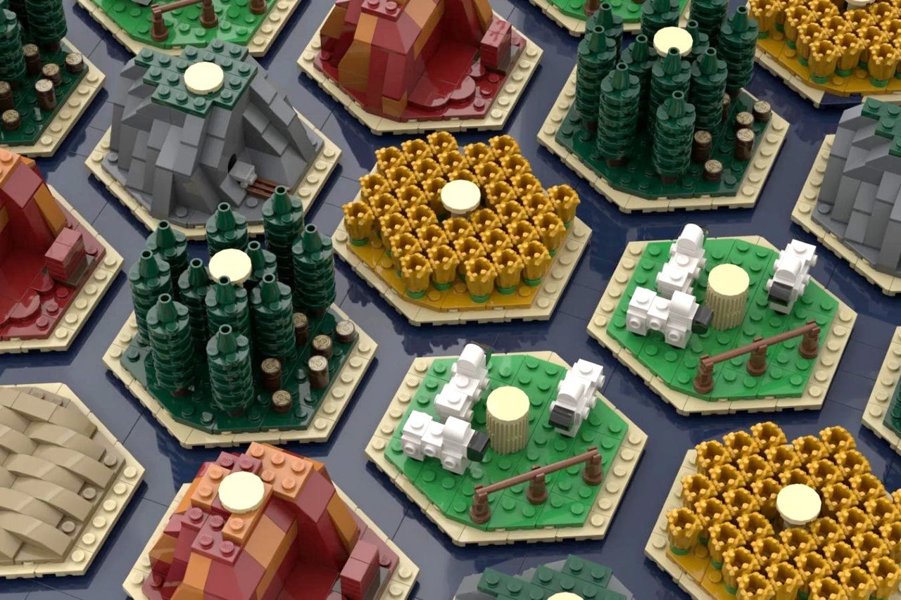 #LEGO version of ‘Settlers of Catan’ is PERFECT for brick-lovers and board-game nerds
