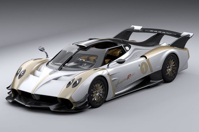 Pagani Huayra R Evo with pop-out roof panels is optimized for performance and safety