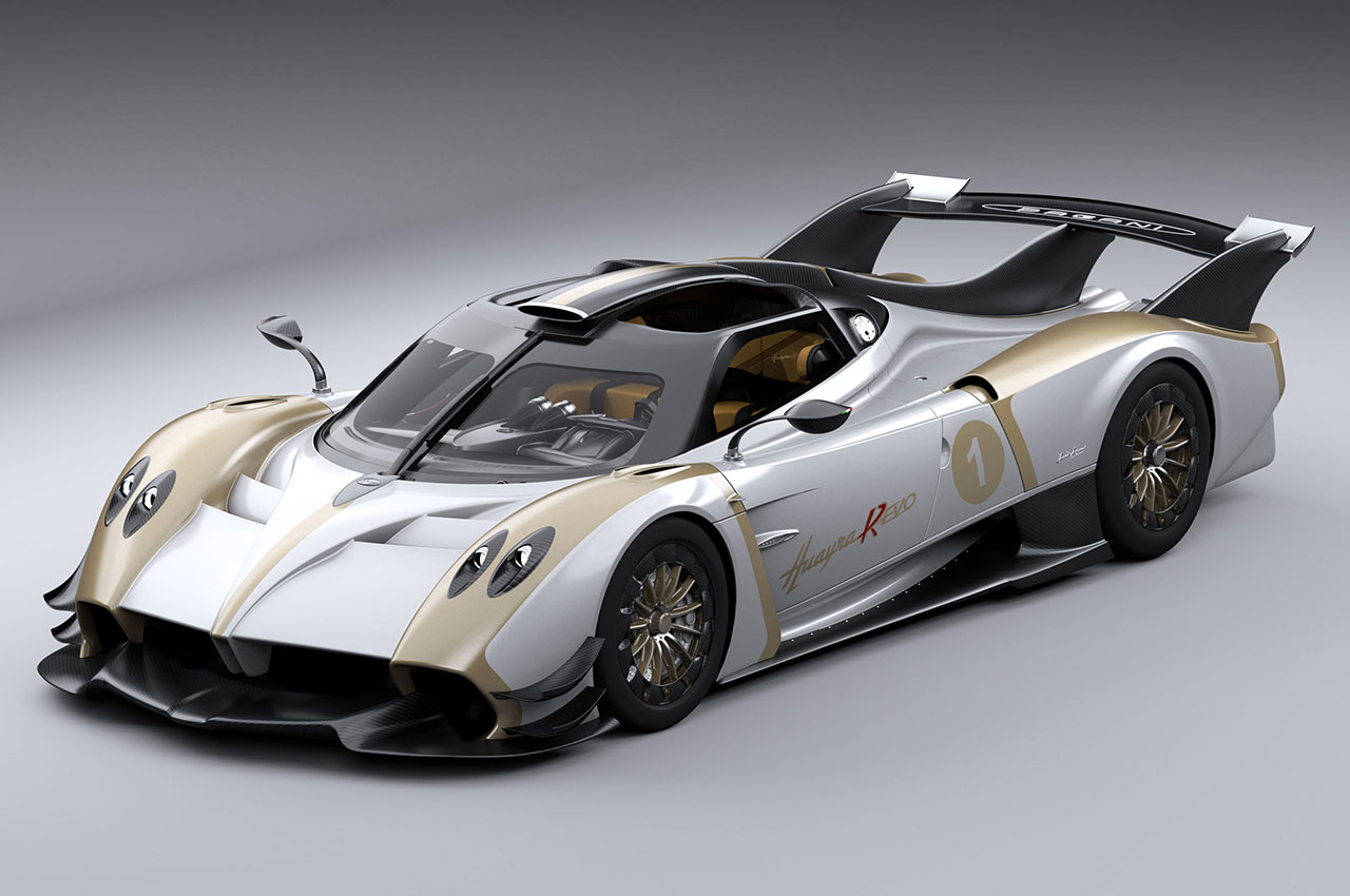 #Pagani Huayra R Evo with pop-out roof panels is optimized for performance and safety
