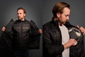 Remember Aerogel? This insulated outdoor jacket has an aerogel layer, giving you -40°F protection