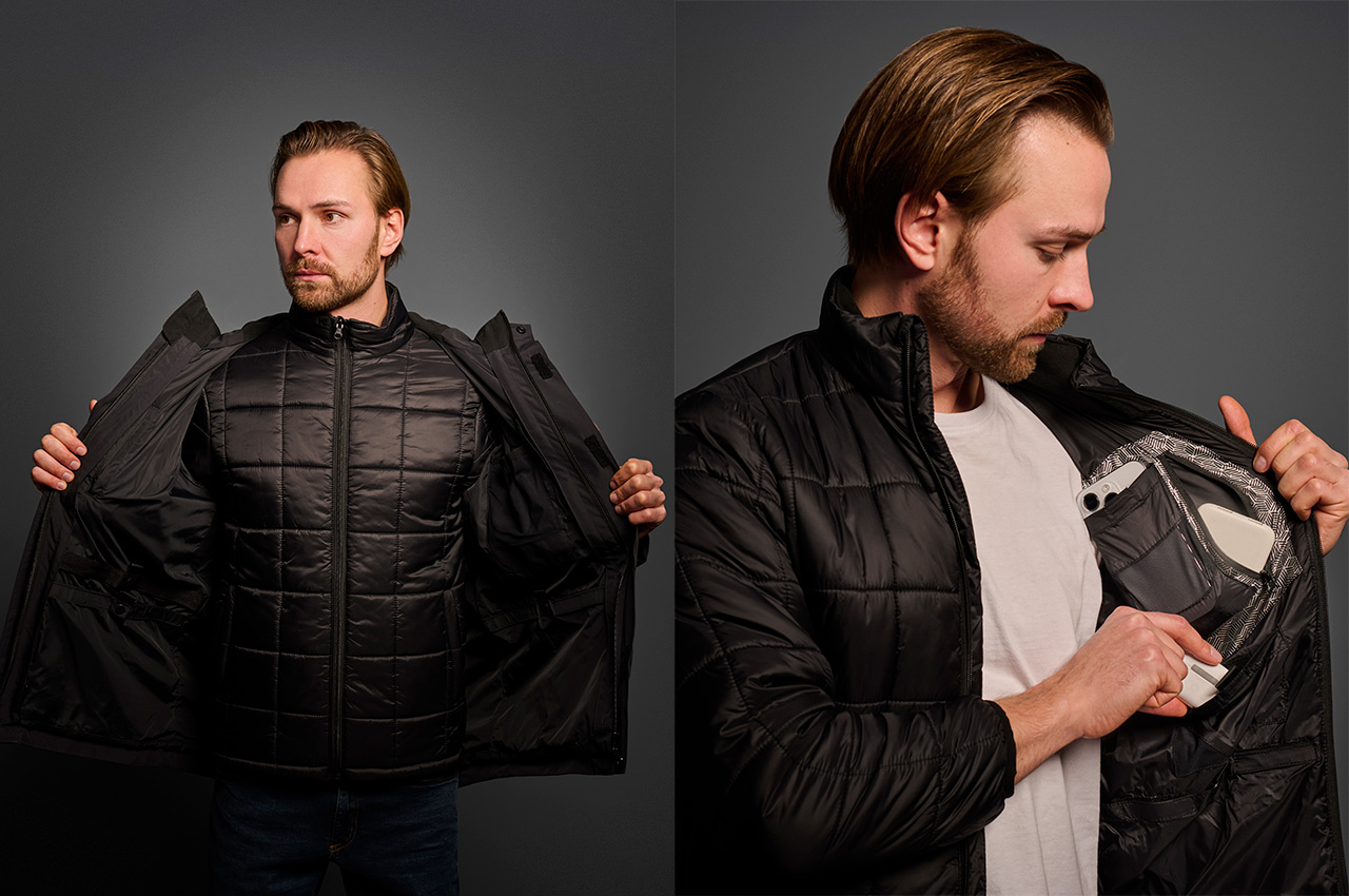 #Remember Aerogel? This insulated outdoor jacket has an aerogel layer, giving you -40°F protection
