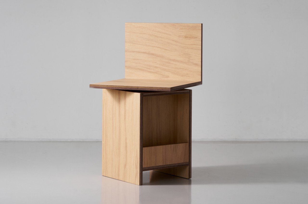 #Swiveling wooden stool is compact, multi-functional, and mildly uncomfortable
