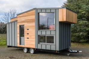 Fancy Little French Home Has A Unique “Upside-Down” Layout Making It Seem More Spacious Than Typical Tiny Homes