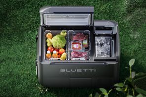 This Game-Changing Swappable Battery Portable Fridge Powers Up Your Adventures