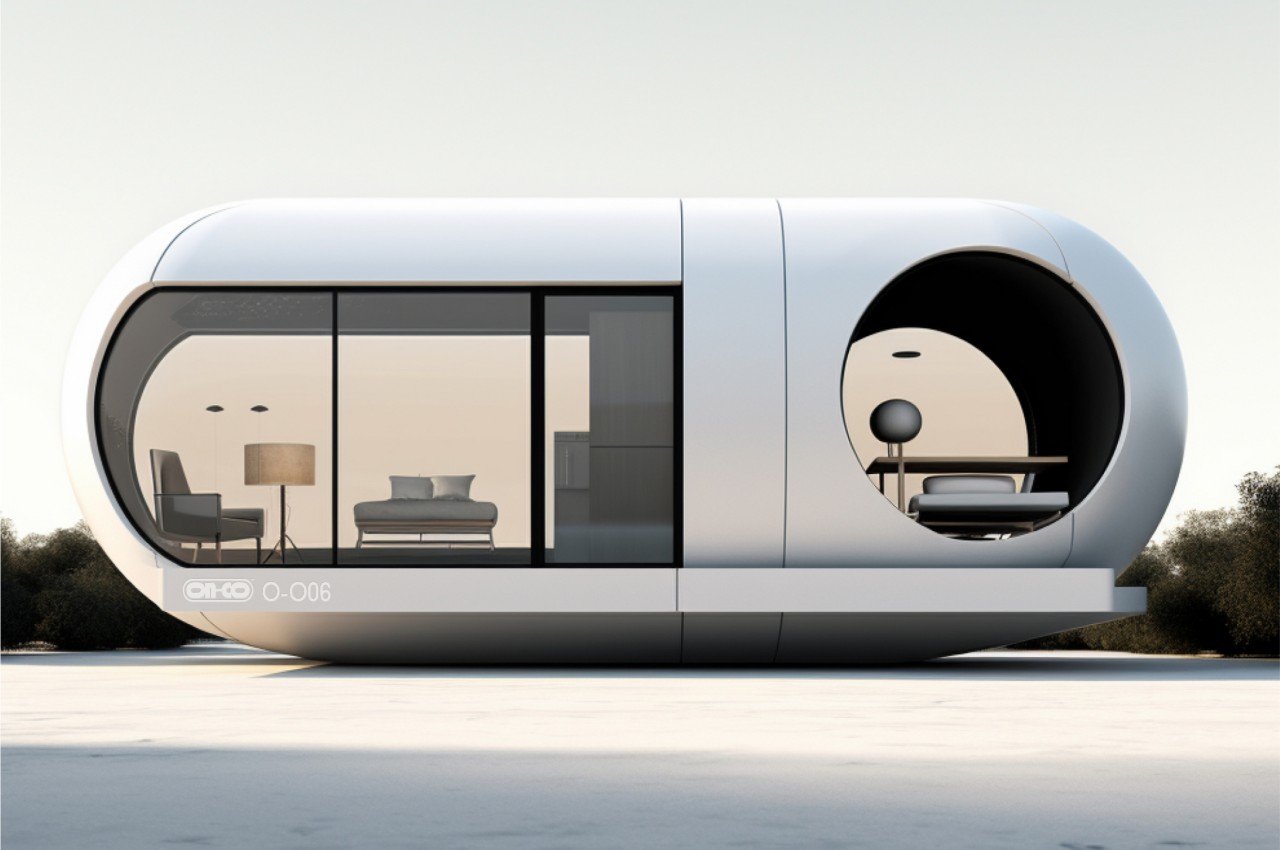 #Tiny home concept will have you living in a futuristic capsule house