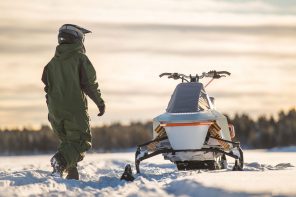 World’s Cleanest Electric Snowmobile launched this week in collaboration with Pininfarina