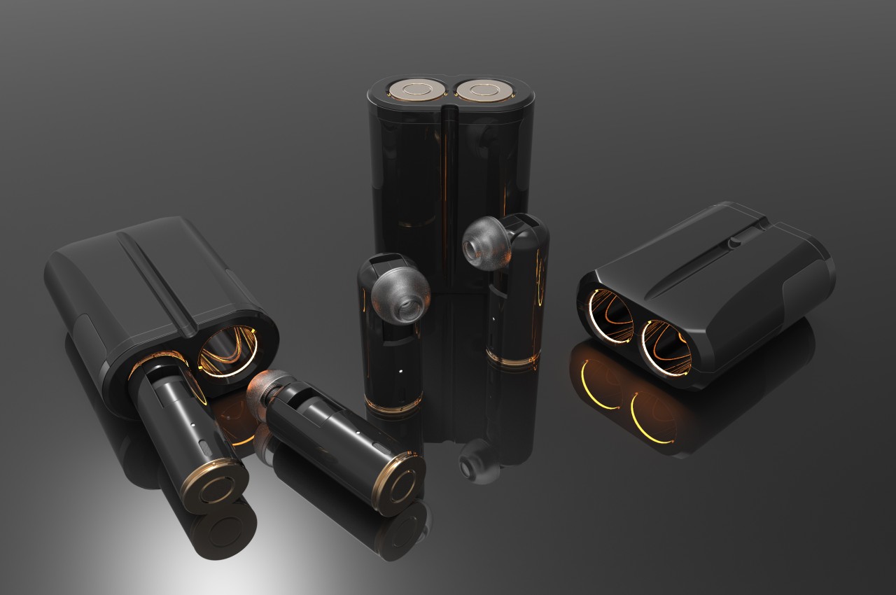 #Wireless earbuds concept suggests a novel and weird way to clean it