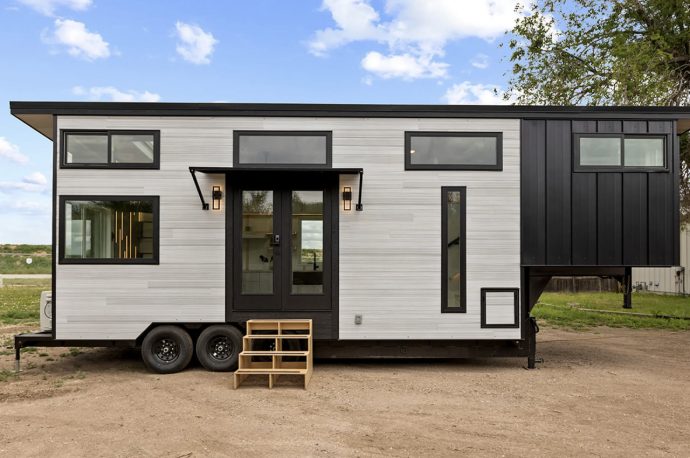 Unique Tiny Home Provides All The Amenities & Luxuries You Would Find In A Full-Sized Home