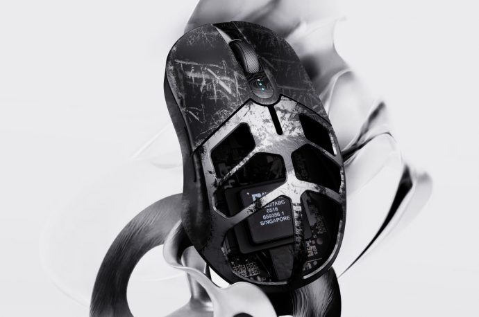 Computer mouse design has to be scratched and deteriorated to show its true self