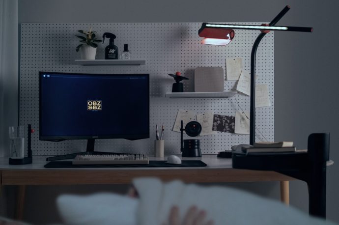 Deskterior accessory collection helps keep late-night workers productive