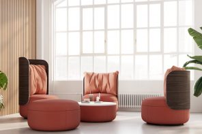 Chonky Cozy Seating Solution Functions As A Collaborative & Comfy Space In Modern Offices