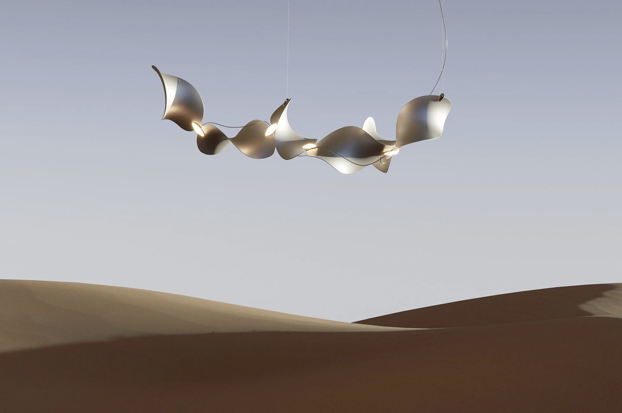 #The Dune Lighting Fixture Adds A Desert-Inspired Luminaire To Your Home