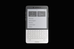 Experience a combination of minimalism and productivity with an E-Ink QWERTY Minimal Phone