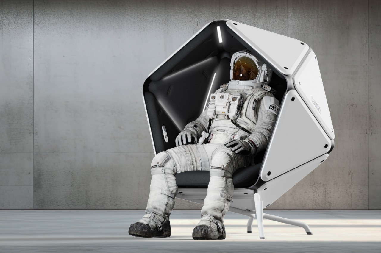 #Futuristic-looking chair concept immerses you in a world of sound