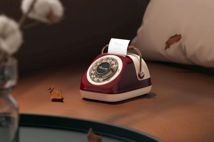This Rotary-Phone-Inspired Label Maker Is A Nostalgic Blast From The Past!