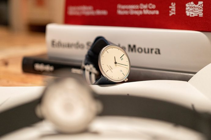 Lebond Souto Moura watch rotates 30 degrees so you don’t twist your arm