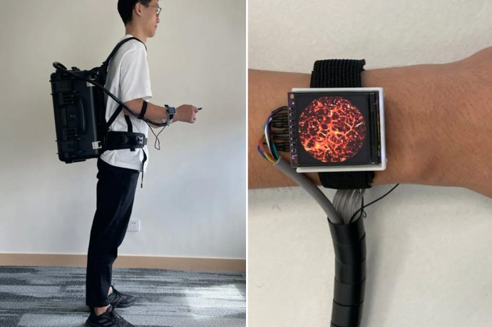 Photoacoustic Imaging Watch photographs blood vessels to monitor heart rate, SpO2 in real time