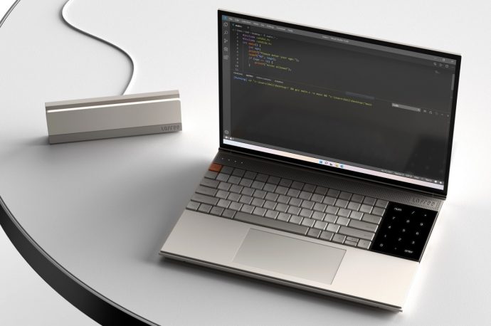 Retro laptop concept takes the mechanical keyboard trend to the next level