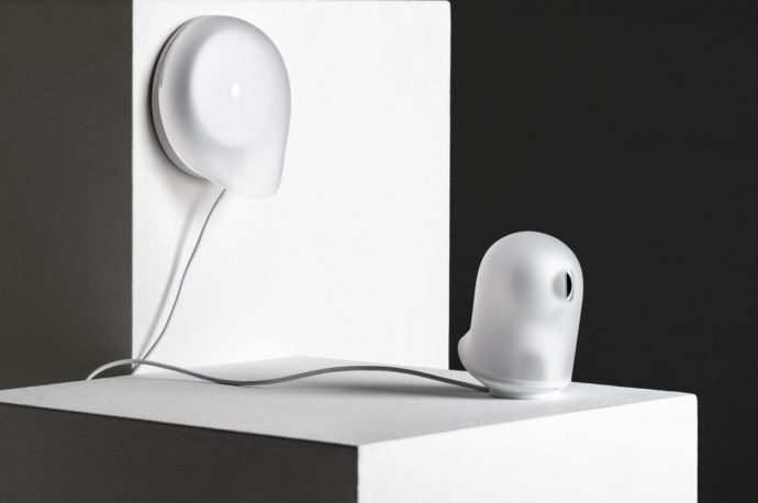 Smart home camera and router concepts look like ghosts to be less conspicuous