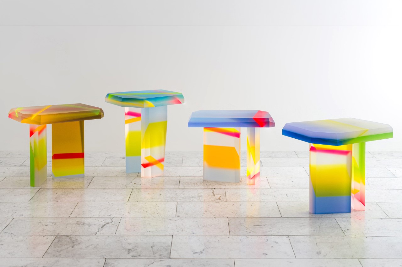#These Colorful Acrylic Furniture Pieces Are Like If Willy Wonka Met IKEA