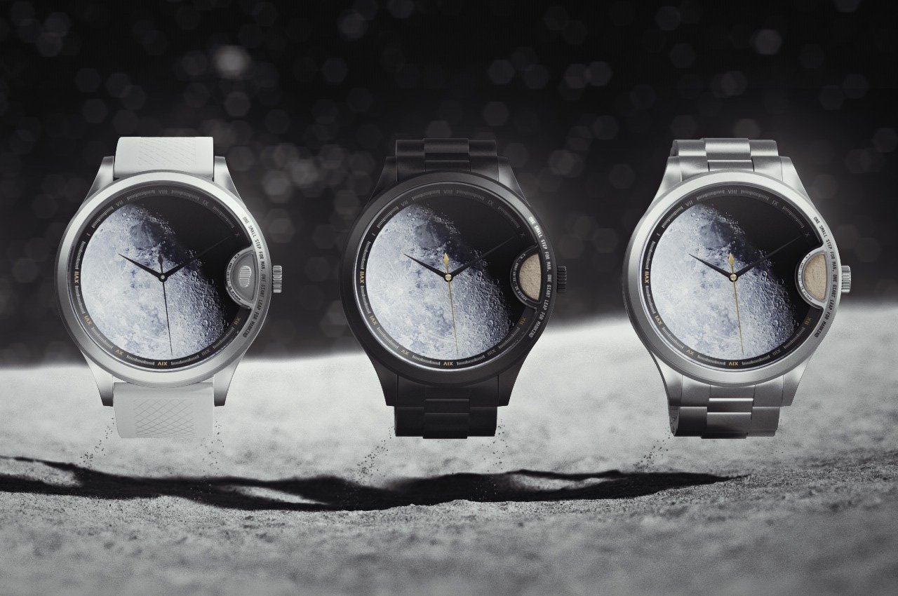 #This $599 Lunar Timepiece lets you wear Actual Moon Dust on your wrist
