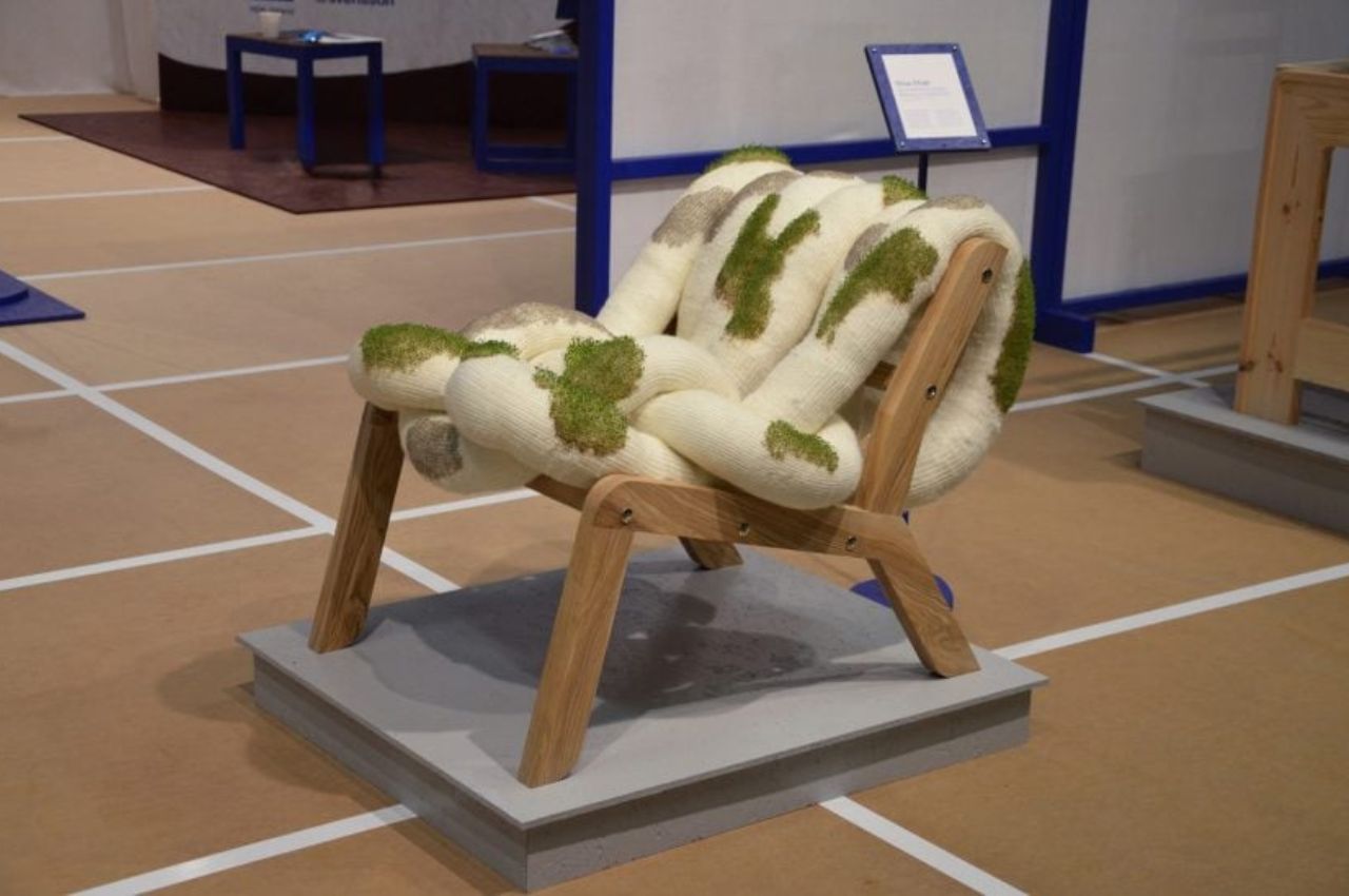 #This Chair Allows Plants to Grow On it And Puts Nature Before Human Needs