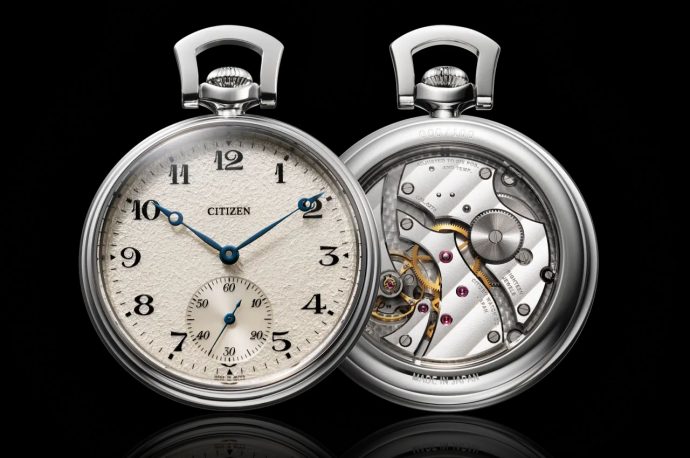 This Special Limited-Edition Pocket Watch is centenary recreation of the first Citizen pocket watch