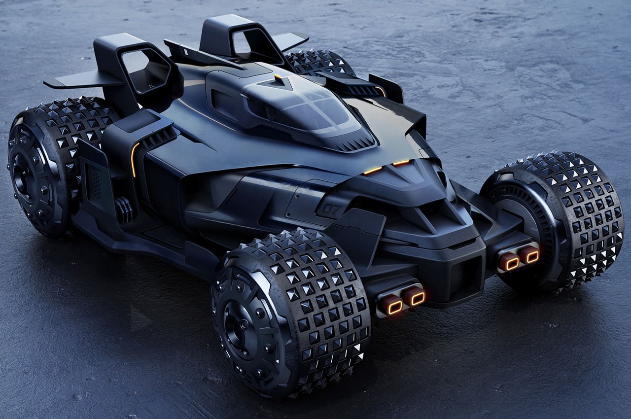 #This ultra-futuristic Batmobile inspired by motorsports is fit for the Batman 2 flick slated for 2025 release