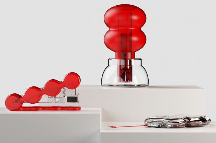 This Transparent Stationery Kit Tells Stories Through Its Unconventional Design