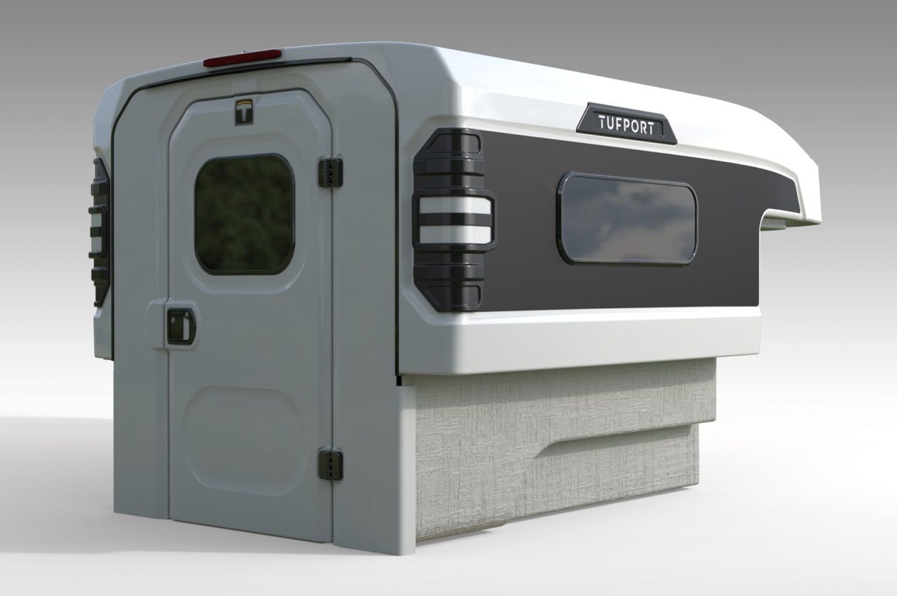#Tufport’s ultra-utilitarian Overlanding camper fits full and mid-sized 4x4s with ease