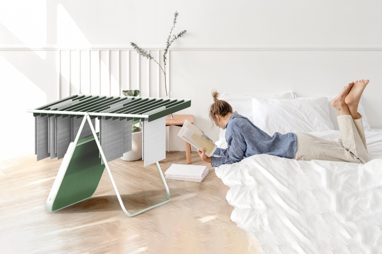 Air drying rack can make your clothes smell nice and your room look pretty