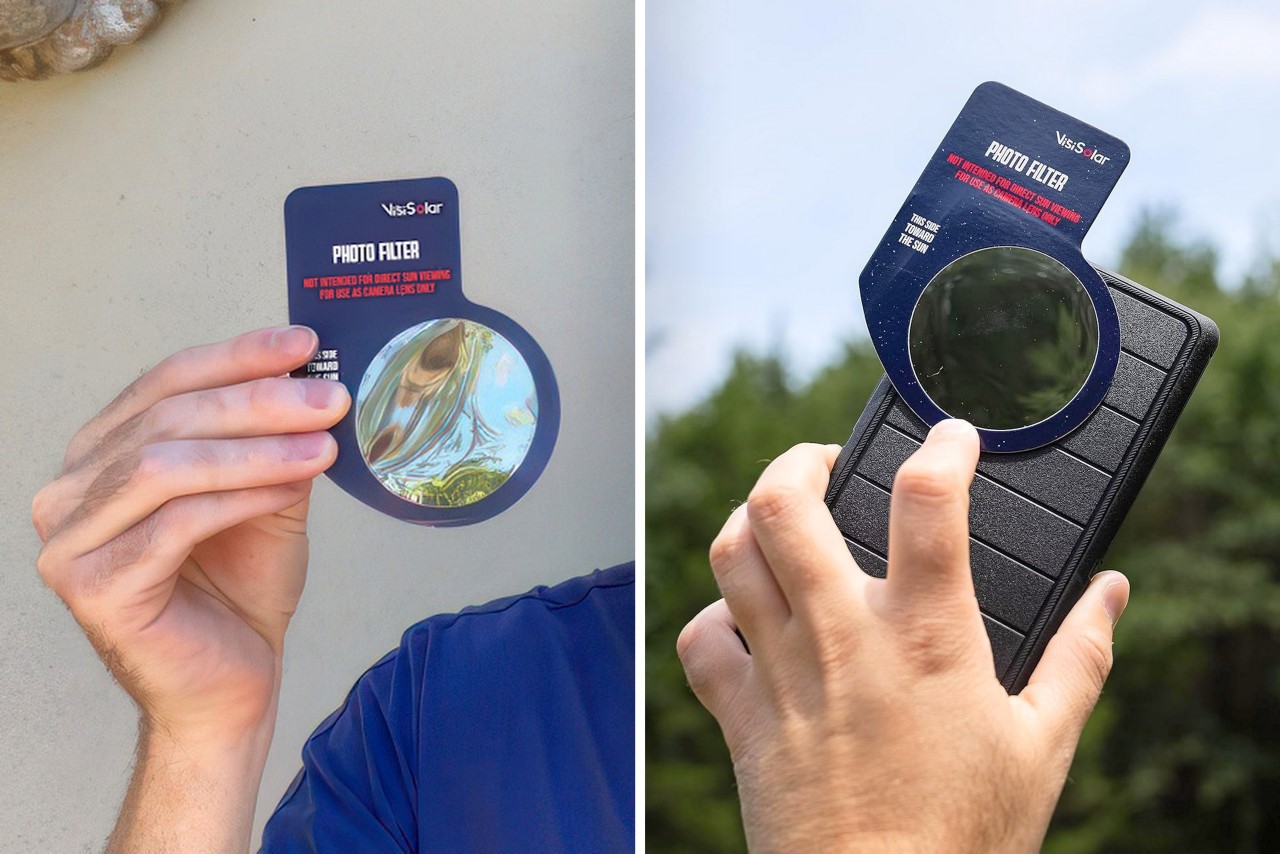 This  Camera Filter lets you take Solar Eclipse pictures with your Smartphone Camera – Yanko Design