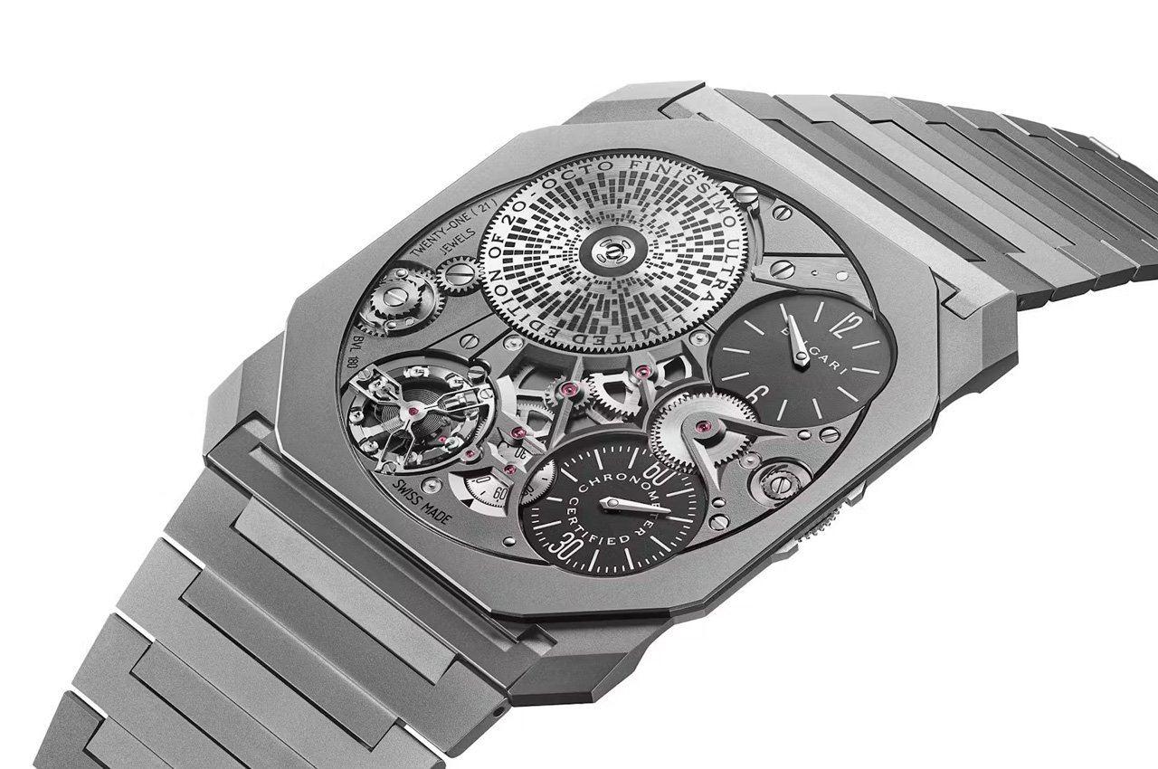 Bulgari leads the battle for the thinnest mechanical watch with Octo ...