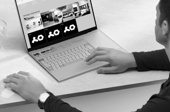 Concept laptop and tablet adapts to your mobile working needs