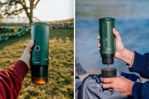 The World’s First Portable Espresso Maker with its own Water Heater lets you Brew Coffee literally anywhere