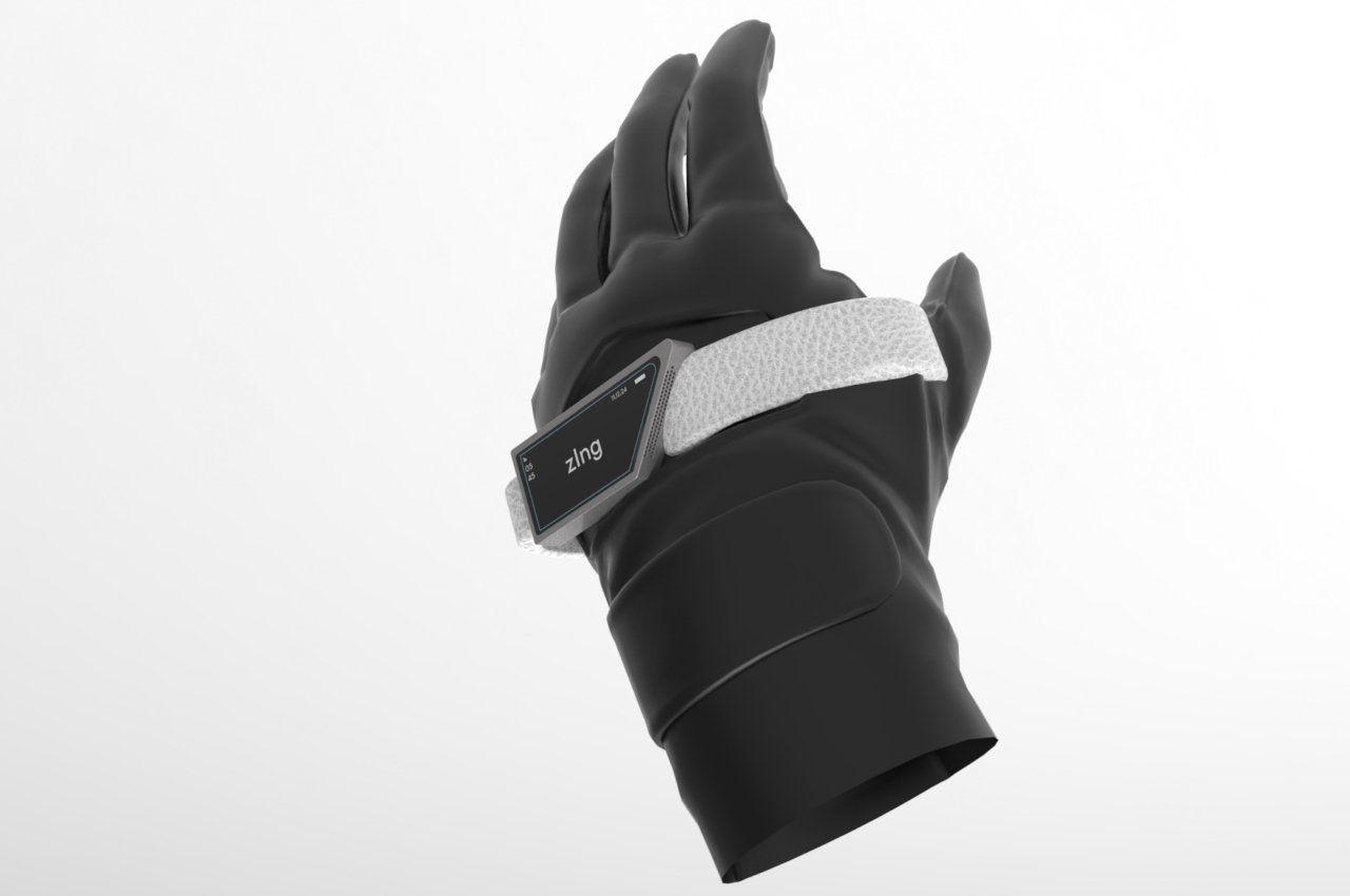 #Hand-worn smart display concept safely shows information for bikers, mountaineers