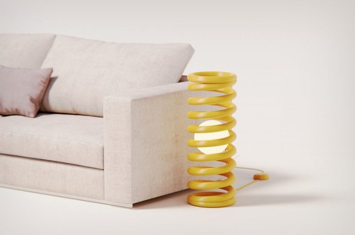 Helix Lamp Is An Innovative 3D-Printed Lighting Solution for Modern Spaces