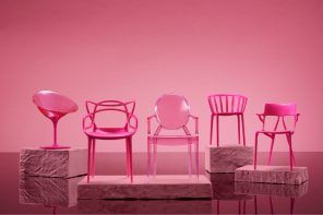 Kartell Reimagines Iconic Chairs In Barbie Pink At 2024 Milan Design Week