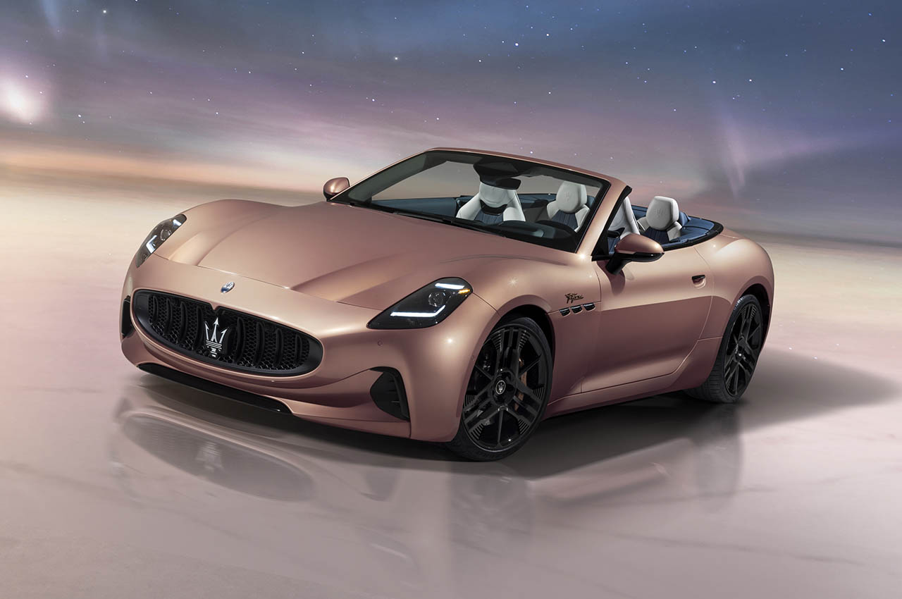 #Maserati Unveils GranCabrio Folgore all-electric four-door convertible touting 270 miles range